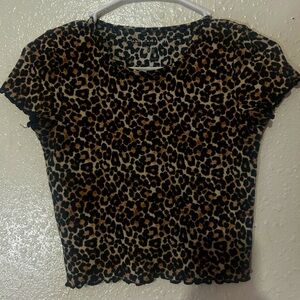 brand new, never worn, slightly cropped